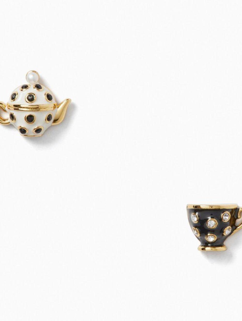 Kate Spade Alice in Wonderland Teacup Stud Earrings